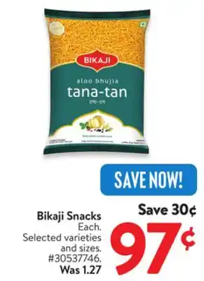 Walmart Bikaji Snacks offer