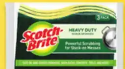 Walmart Scotch-Brite Scrub Sponges 3-pack, Dishwand or Refills 2-Pack offer