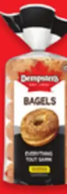 Walmart Dempster's Regular Bagels offer