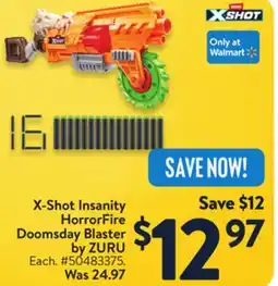 Walmart X-Shot Insanity HorrorFire Doomsday Blaster b(y ZU RU offer