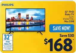 Walmart 32 FHD Roku TV offer