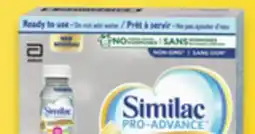 Walmart Similac Pro-Advance Step 1 Ready-to-Feed Bottles offer