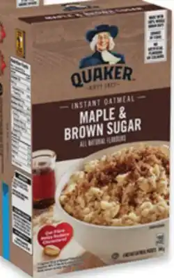 Walmart Quaker Hot Cereal 8-Pack offer