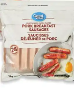 Walmart Great Value Sausage offer