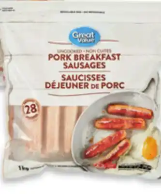 Walmart Great Value Sausage offer