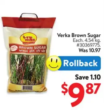 Walmart Verka Brown Sugar offer