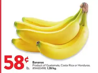 Walmart Bananas offer