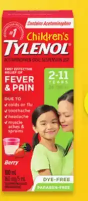 Walmart Children's Tylenol offer