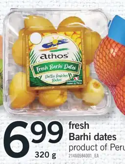 Fortinos FRESH BARHI DATES, 320g offer