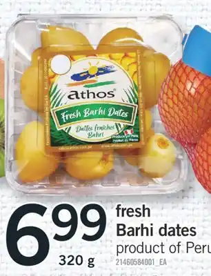 Fortinos FRESH BARHI DATES, 320g offer