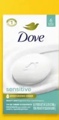 Walmart Dove Bar Soap 6 x 106 g offer