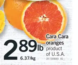 Fortinos CARA CARA ORANGES offer