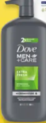 Walmart Dove or Dove Men+Care Body Wash offer