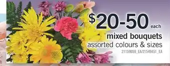 Fortinos MIXED BOUQUETS offer