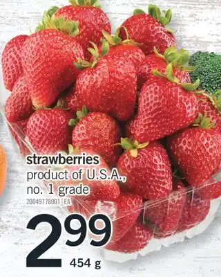 Fortinos STRAWBERRIES, 454 g offer