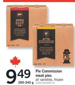 Fortinos PIE COMMISSION MEAT PIES, 290-345 G offer