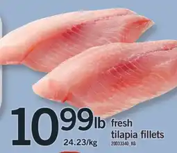 Fortinos FRESH TILAPIA FILLETS offer