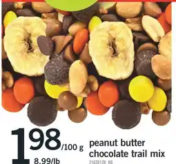 Fortinos PEANUT BUTTER CHOCOLATE TRAIL MIX offer