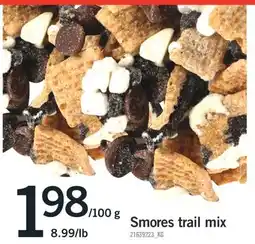 Fortinos SMORES TRAIL MIX, 8.99/LB offer