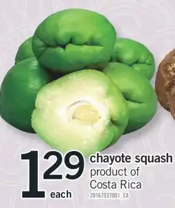 Fortinos CHAYOTE SQUASH offer