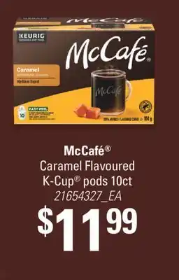 Fortinos MCCAFÉ CARAMEL FLAVOURED K-CUP PODS, 10CT offer