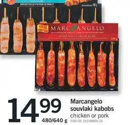 Fortinos MARCANGELO SOUVLAKI KABOBS, 480/640 g offer