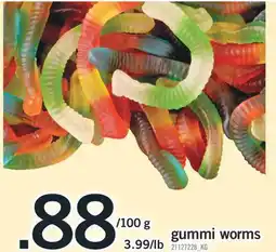 Fortinos GUMMI WORMS offer