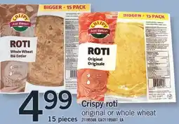 Fortinos CRISPY ROTI, 15 PIECES offer