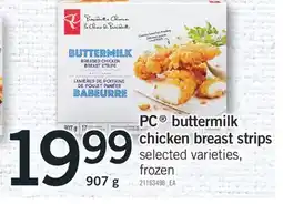 Fortinos PC BUTTERMILK CHICKEN BREAST STRIPS, 907 G offer