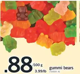 Fortinos GUMMI BEARS offer