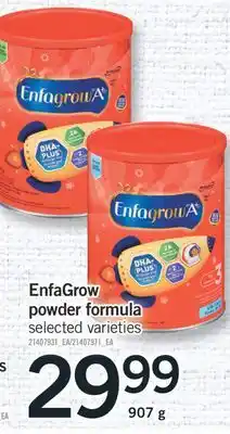 Fortinos ENFAGROW POWDER FORMULA, 907 G offer