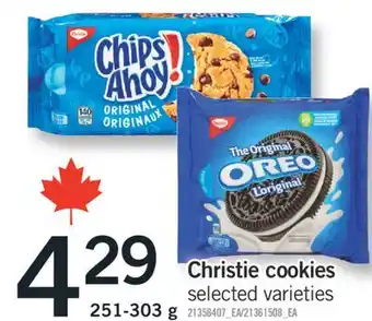 Fortinos CHRISTIE COOKIES, 251-303 G offer