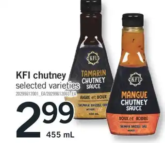 Fortinos KFI CHUTNEY, 455 ML offer