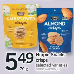 Fortinos HIPPIE SNACKS CRISPS, 70 G offer