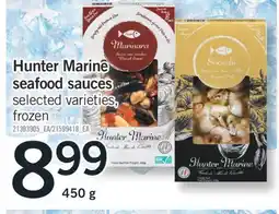 Fortinos HUNTER MARINE SEAFOOD SAUCES, 450 G offer