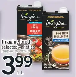 Fortinos IMAGINE BROTH, 1 L offer