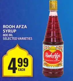 Food Basics ROOH AFZA SYRUP offer