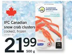 Fortinos IFC CANADIAN SNOW CRAB CLUSTERS, 500 G offer