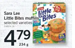 Fortinos SARA LEE LITTLE BITES MUFFINS, 234 G offer