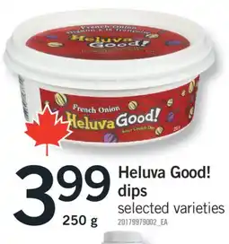 Fortinos HELUVA GOOD! DIPS offer