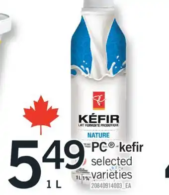 Fortinos PC KEFIR, 1 L offer