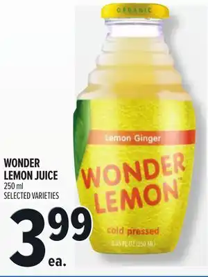 Metro WONDER LEMON JUICE offer