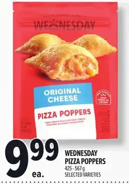 Metro WEDNESDAY PIZZA POPPERS offer