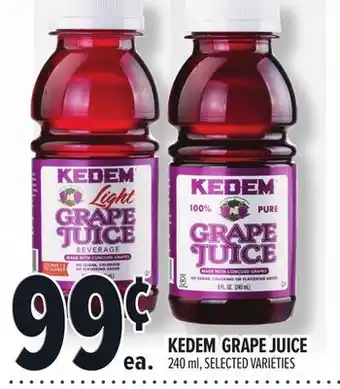 Metro KEDEM GRAPE JUICE offer