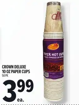 Metro CROWN DELUXE 10 OZ PAPER CUPS offer