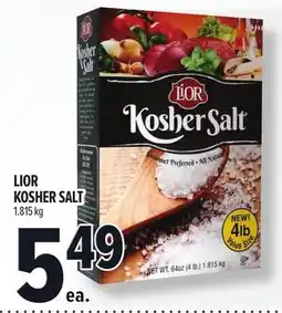 Metro LIOR KOSHER SALT offer