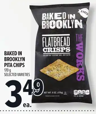 Metro BAKED IN BROOKLYN PITA CHIPS offer