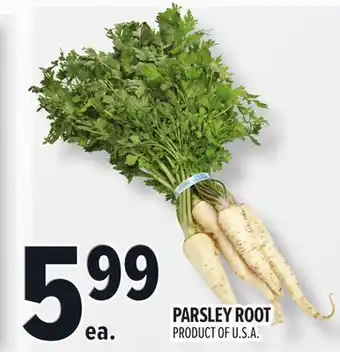 Metro PARSLEY ROOT offer