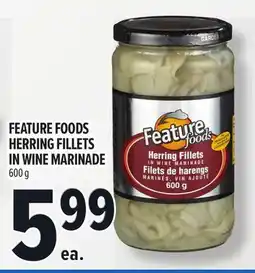 Metro FEATURE FOODS HERRING FILLETS IN WINE MARINADE offer