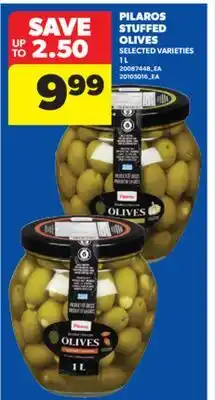 Real Canadian Superstore PILAROS STUFFED OLIVES, 1 L offer